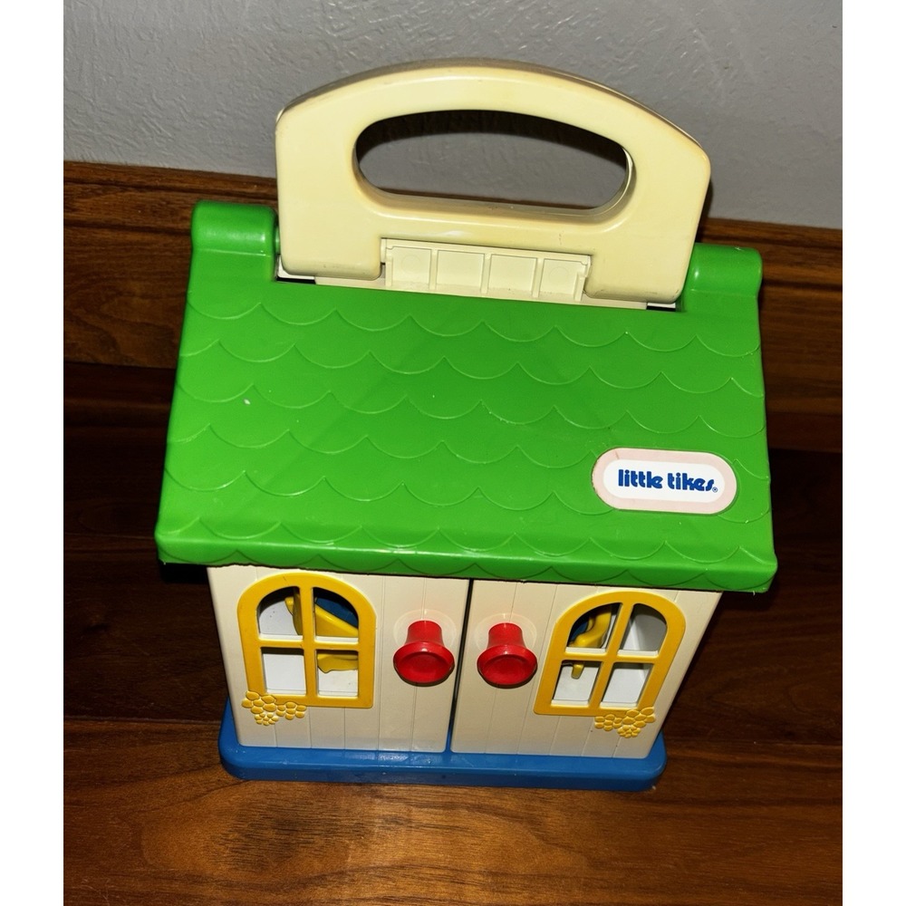 1988 Little Tikes Toddle Tots Carry Along Family House